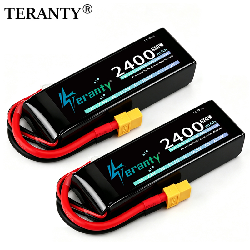 Drone Rc Truck - Batterie Lipo TERANTY 3S 2200/2400/2600mAh 11.1V