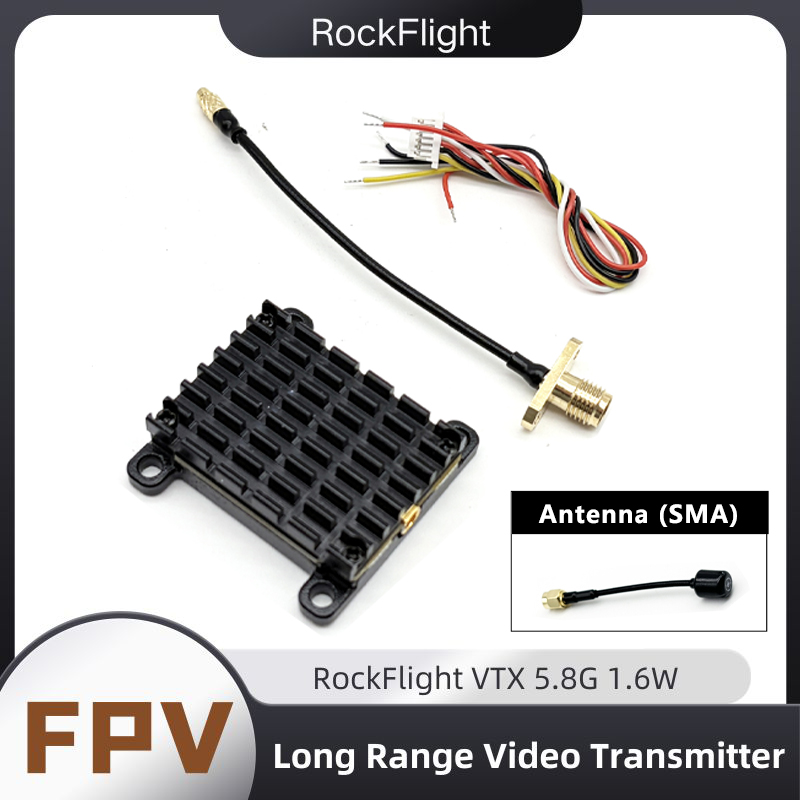 Drone Rc Controller And Receiver - Émetteur longue portée RockFlight TX663 VTX