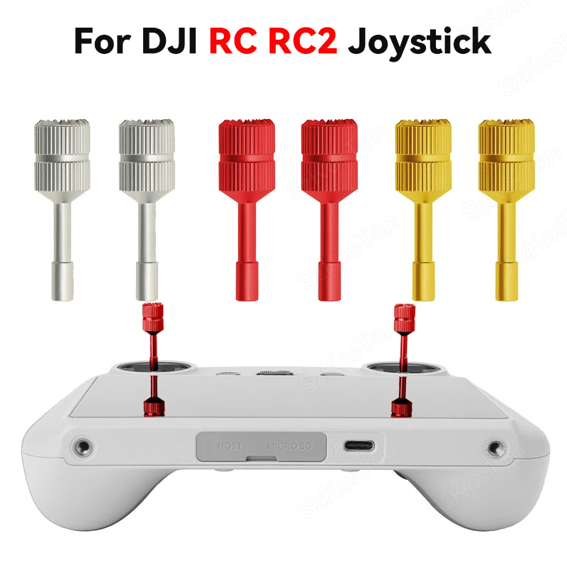 Drone Dji Rc Mini 3 Pro - Joystick arc-en-ciel en aluminium pour DJI