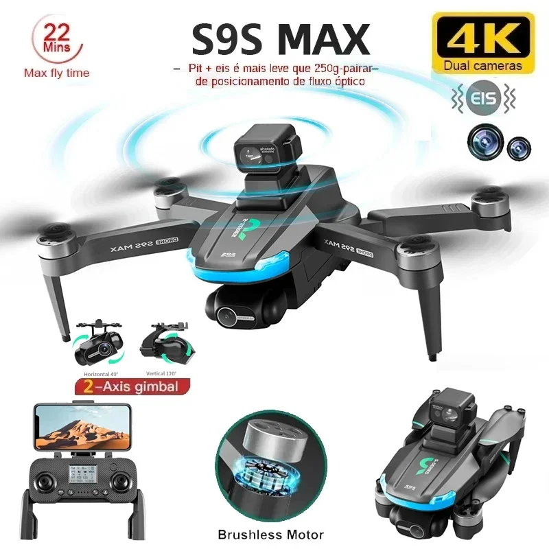 Drone E88Pro Rc 4K - Nouveau S9S MAX MINI Drone 4K