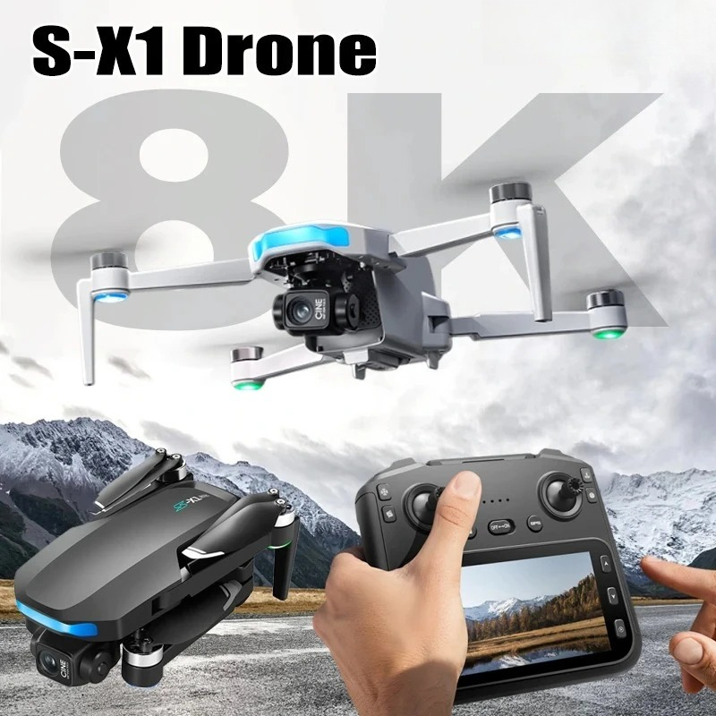 Drone E88Pro Rc 4K - Drone Original S-X1 8K HD Professionnel