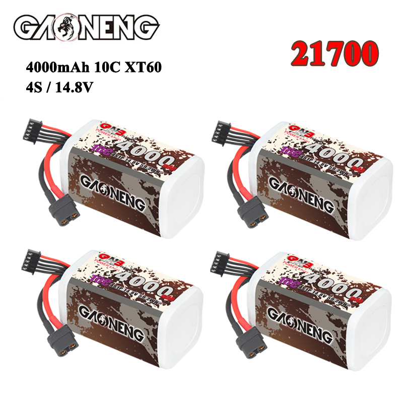 Drone Lipo Battery - GNB-Batterie 4000mAh 4S 14.8V 10C 20C,