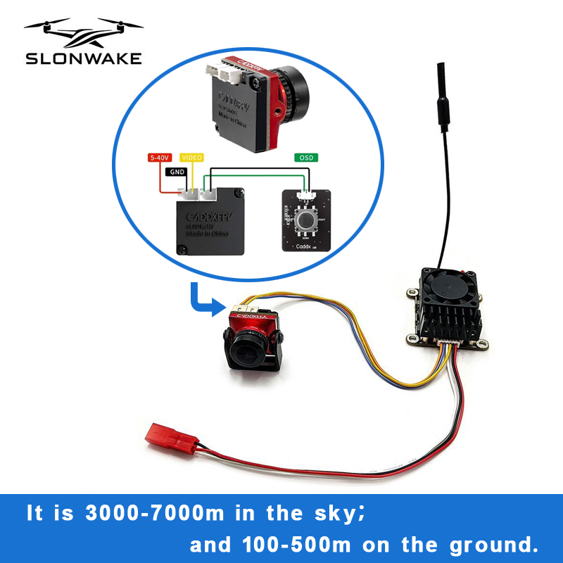 Caddx Fpv Camera - Émetteur sans fil FPV longue portée