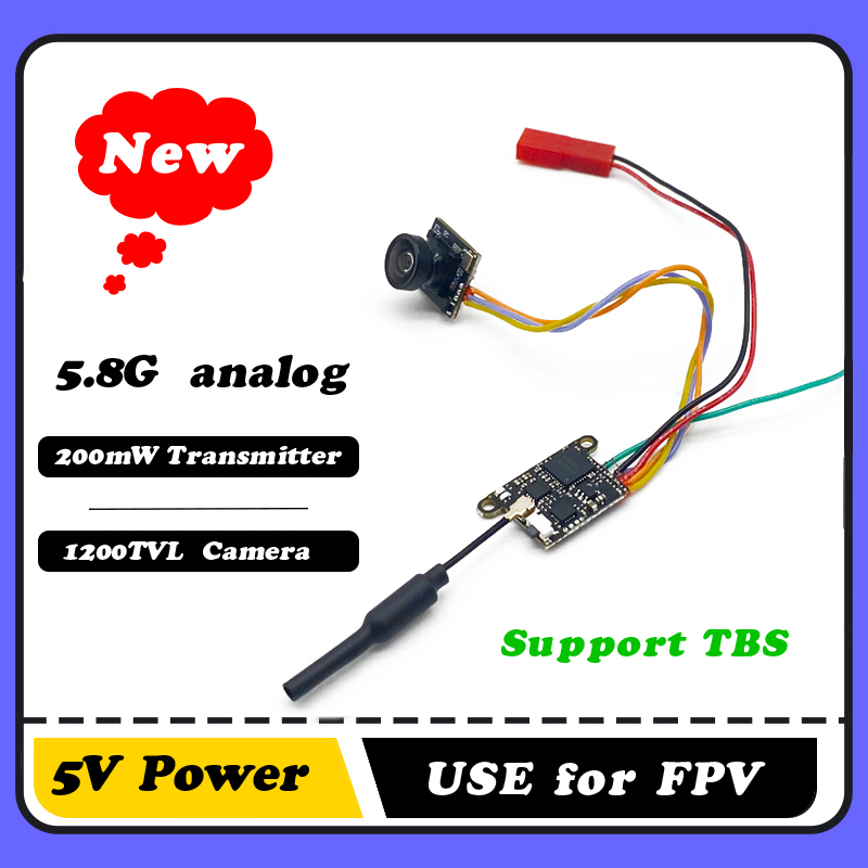 Drone Rc Controller And Receiver - SLONWAKE 5.8G 1200TVL FPV caméra VTX