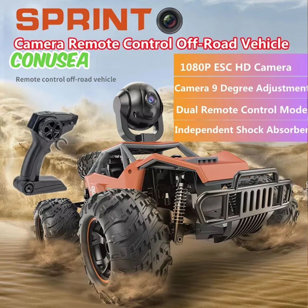Drone Bike Rc - Voiture Rc avec caméra 1/14 P