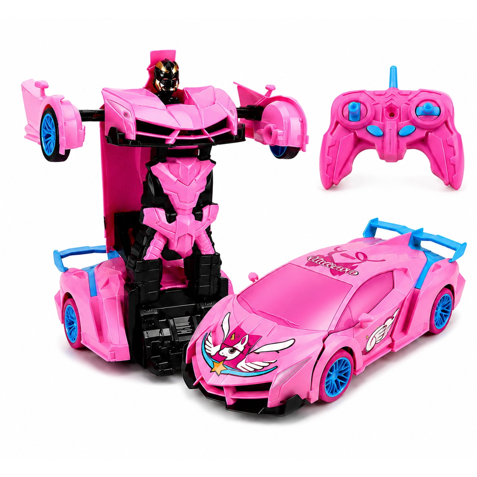 Drone Lidi Rc - Voiture robot transformable Unicorn RC 2-en-1,