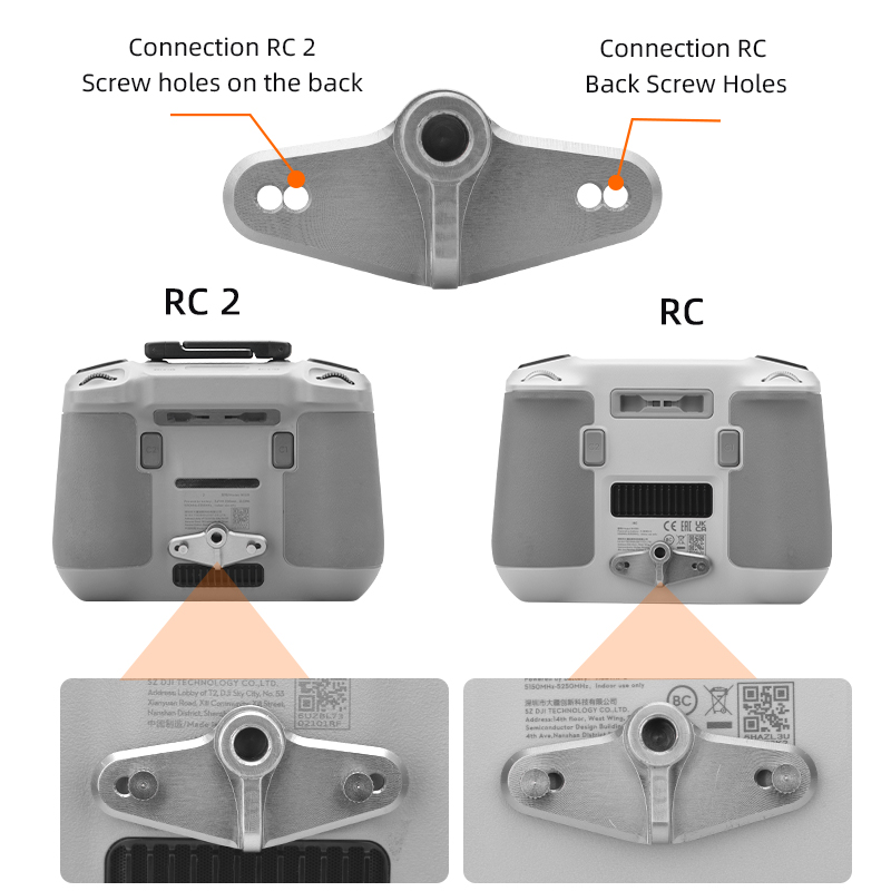 RC RC2 télécommande vélo suppo - Drone Dji Rc Mini 3 Pro avis et prix