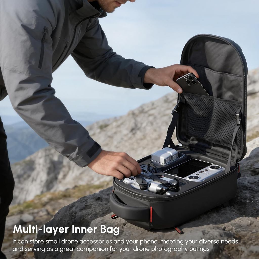Sac à dos rigide étanche pour  - Drone Dji Rc Mini 3 Pro avis et prix