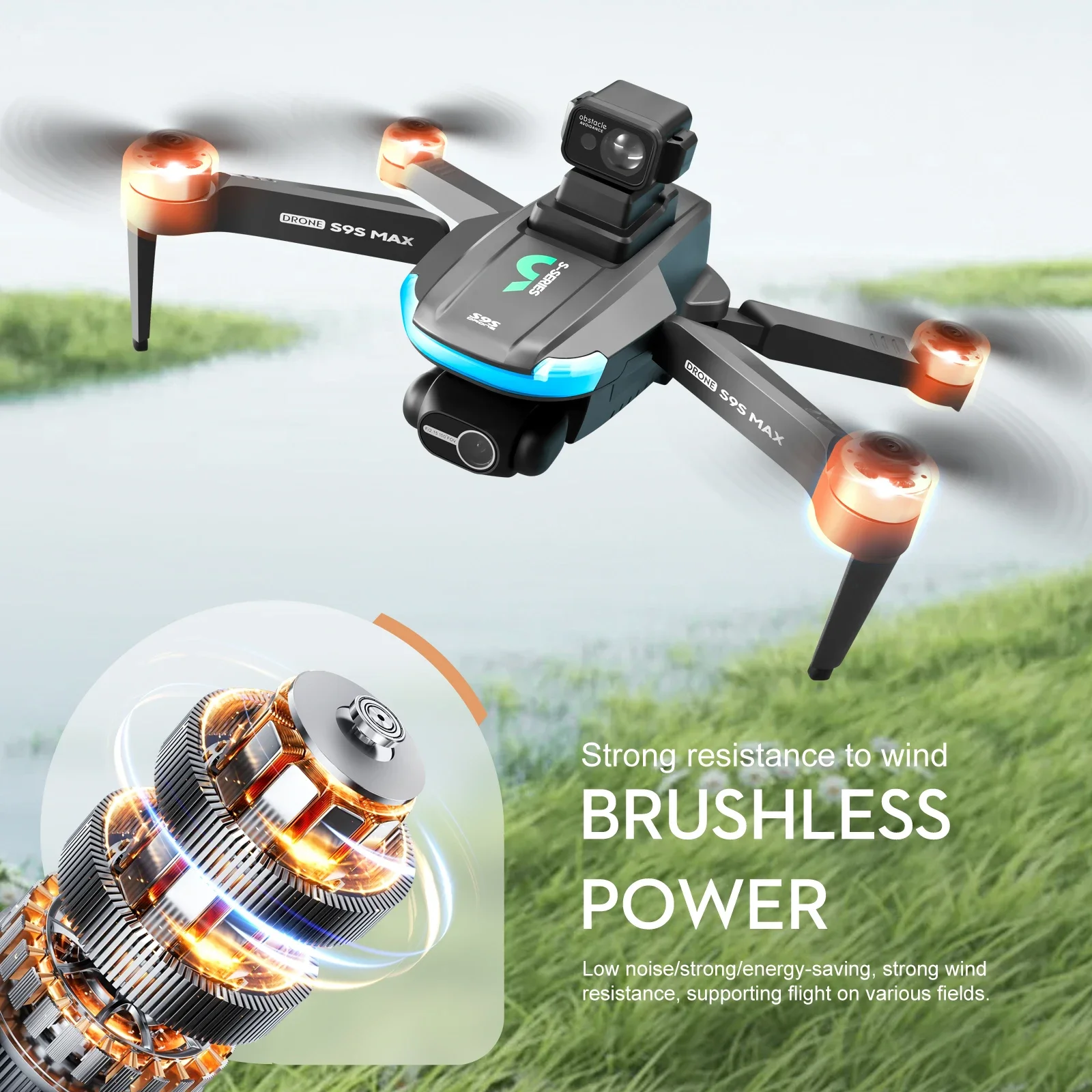 Nouveau S9S MAX MINI Drone 4K  - Drone E88Pro Rc 4K avis et prix