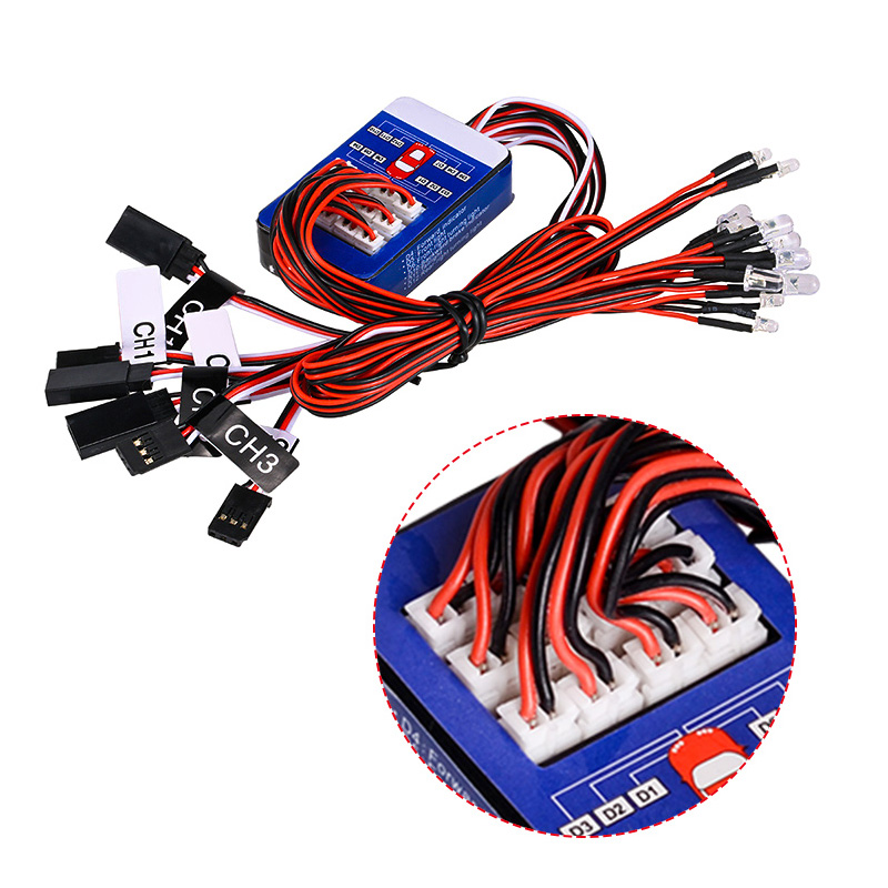 Kit d'éclairage LED pour voitu - Drone Lidi Rc avis et prix