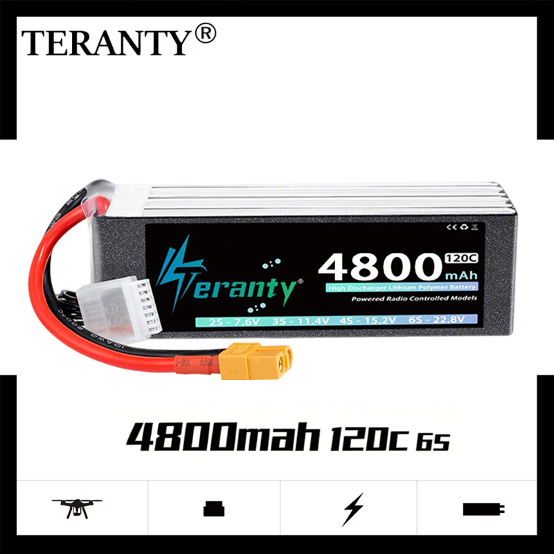 Batterie Lipo TERANTY 6S 4800m - Drone Rc Board avis et prix