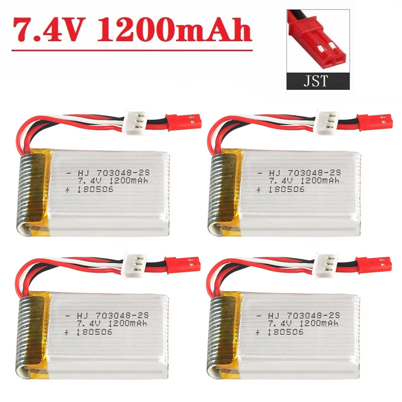 Batterie Lipo 2S 7,4V 1200mAh  - Drone Rc Board avis et prix