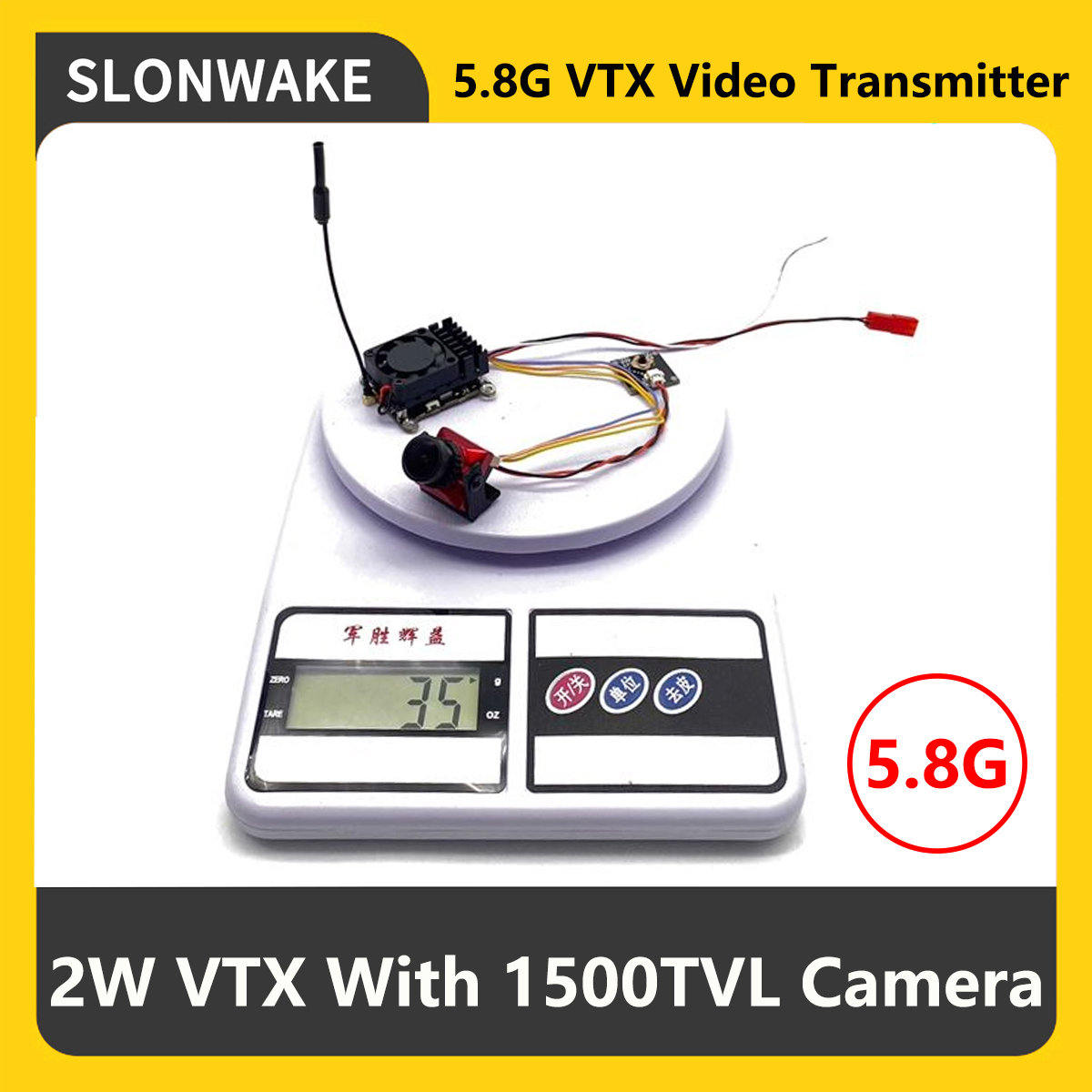 Transmetteur FPV VTX SLONWAKE  - Drone Rc Controller And Receiver avis et prix