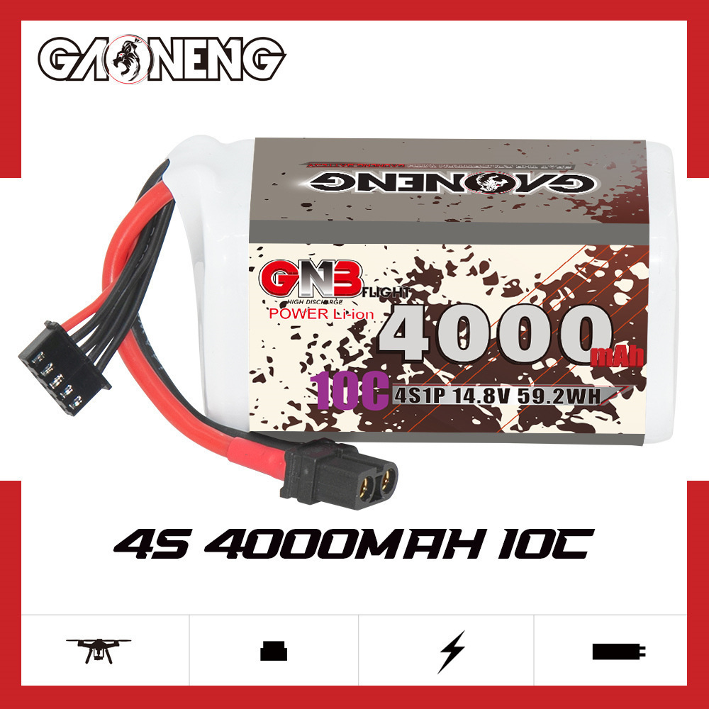 GNB-Batterie 4000mAh 4S 14.8V  - Drone Lipo Battery avis et prix