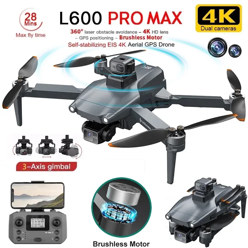 Drone GPS professionnel L600 P - Drone E88Pro Rc 4K avis et prix