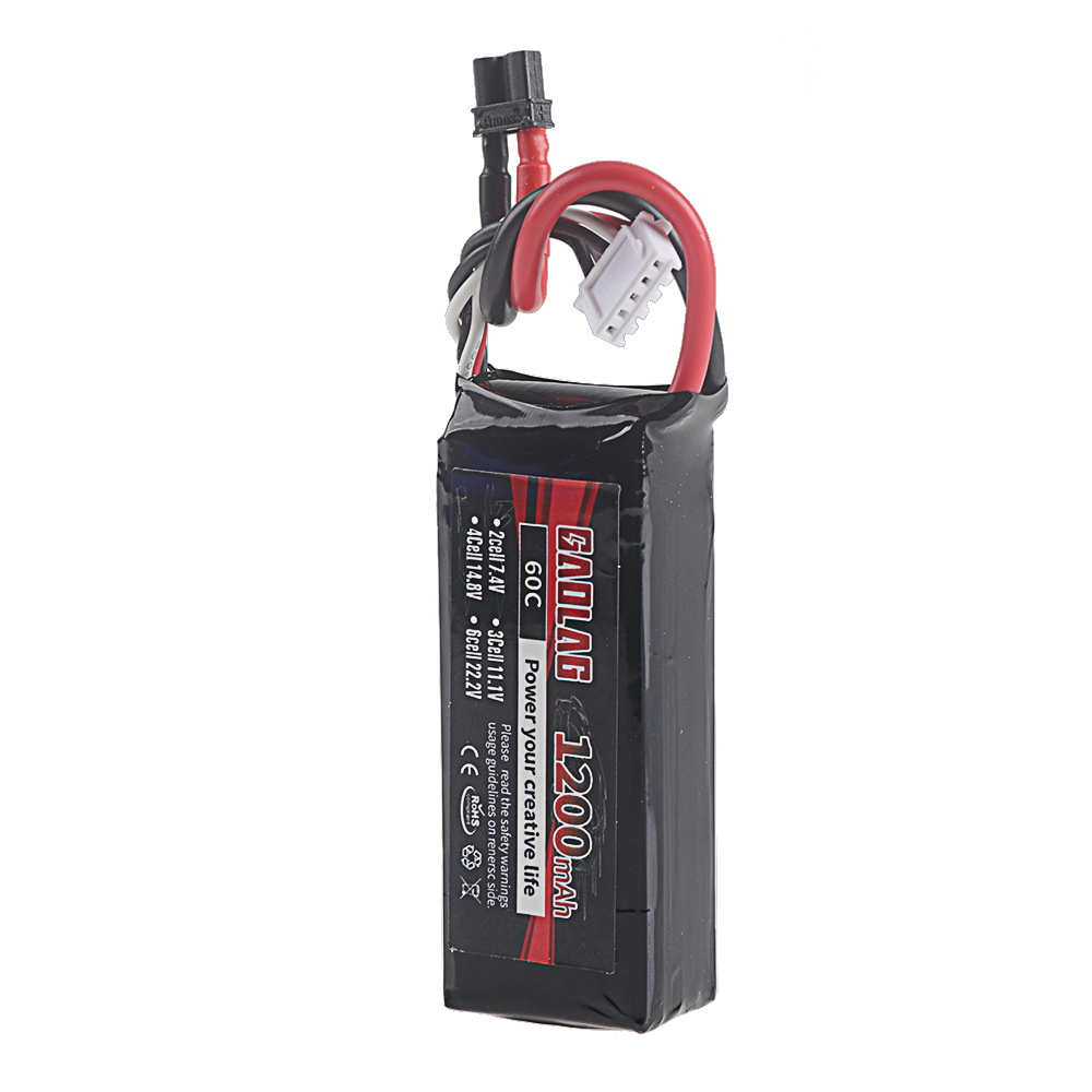 Batterie Lipo 4s 14.8V 1200mAh - Drone Rc Truck avis et prix