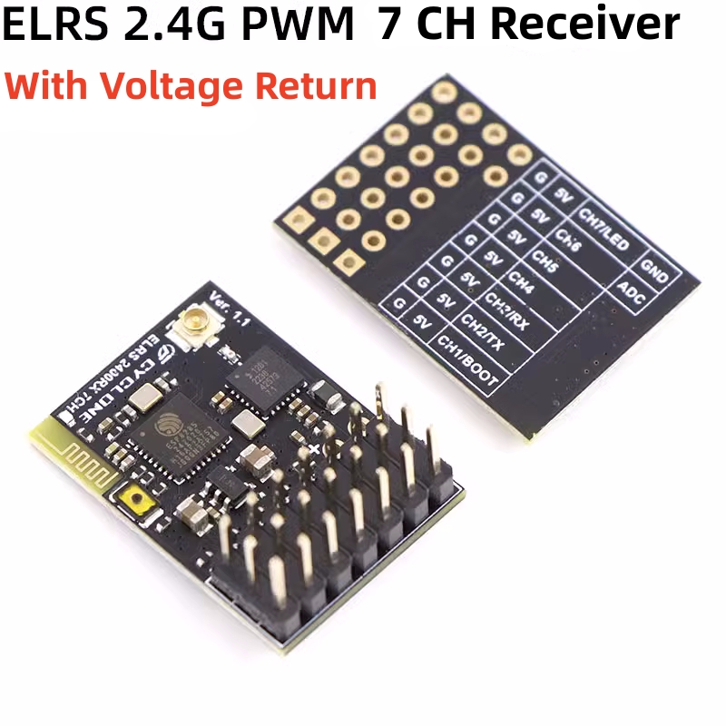 ELRS 2.4G PWM 7CH 6CH CRSF Réc - Drone Rc Board avis et prix