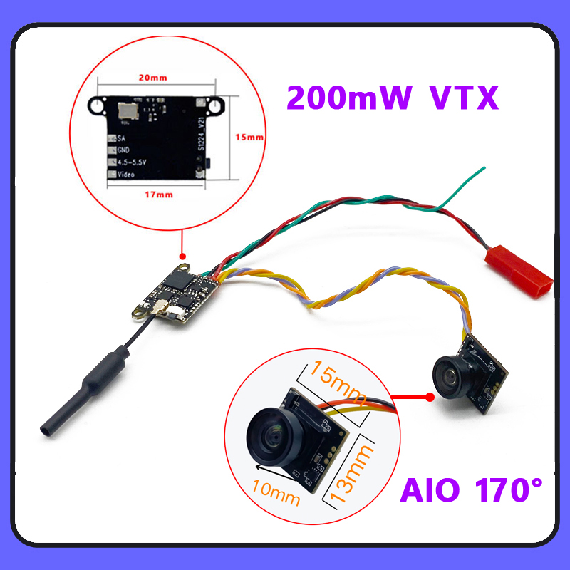SLONWAKE 5.8G 1200TVL FPV camé - Drone Rc Controller And Receiver avis et prix