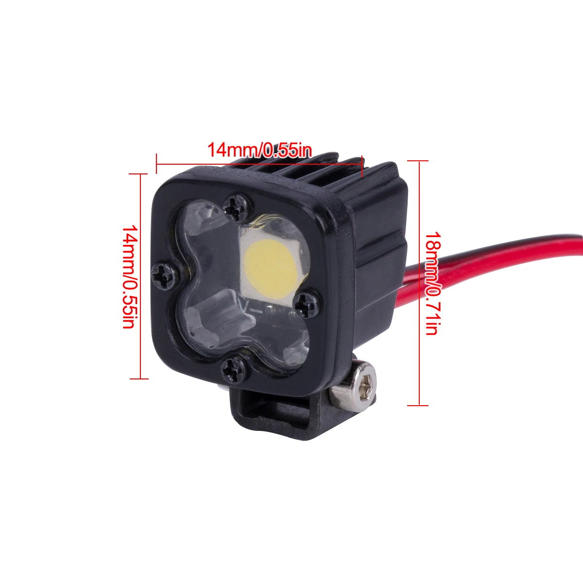 Projecteur de phare LED carré  - Drone Lidi Rc avis et prix