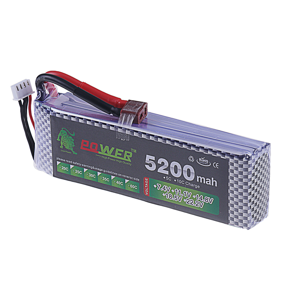 Batterie LiPo 3S 11.1V 5200mAh - Drone Lipo Battery avis et prix