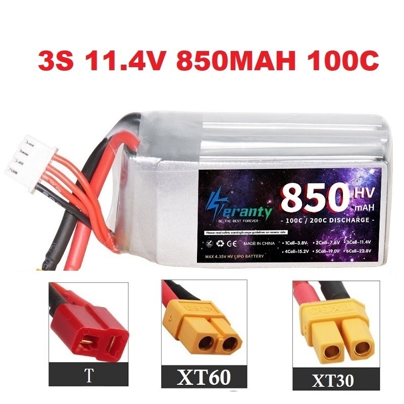 1/2/3 pièces TERANTY 3S 11.4V  - Drone Lipo Battery avis et prix